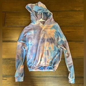Altar’d State Tue Dye Cropped Hoodie